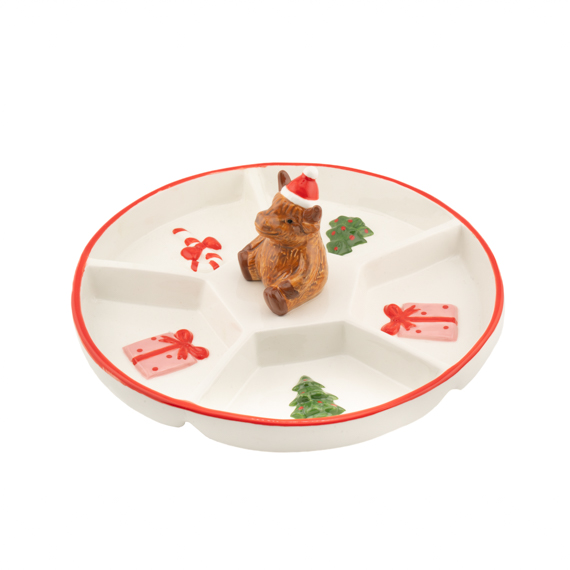 Christmas Highland Cow Party Dish