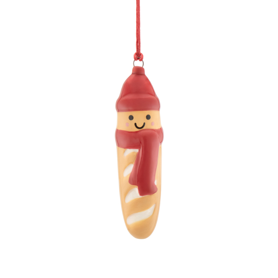 Baguette Shaped Ceramic Decoration