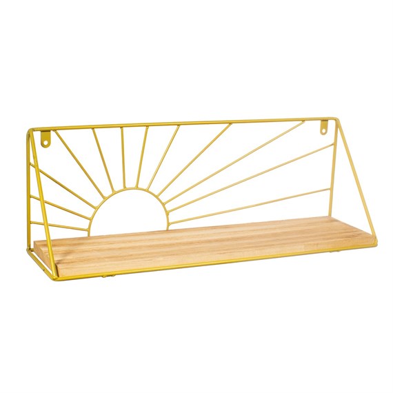 Golden Sunset Shelf