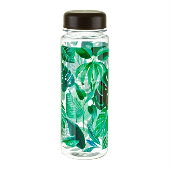 Botanical Jungle Clear Water Bottle