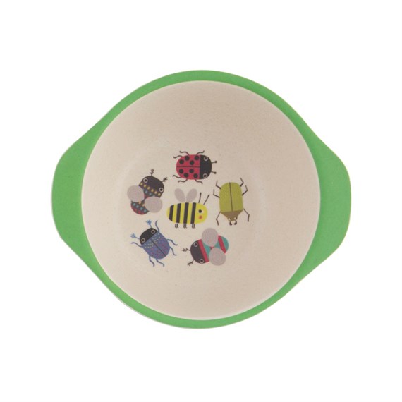 Busy Bugs Bamboo Kids' Bowl