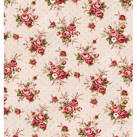 Vintage Floral Lady Antoinette Wrapping Paper
