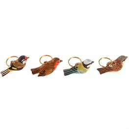 British Bird Keyrings - Assorted