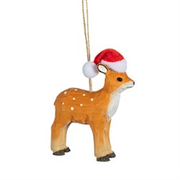 Wooden Deer Hanging Decoration