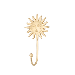 Gold Sun Single Mini Hook