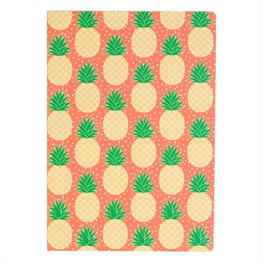 Tropical Summer Pineapple A5 Notebook