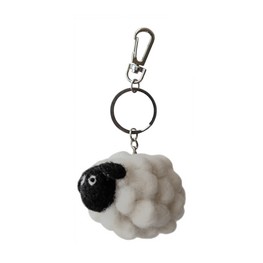 Sheep Felt Keyring