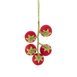Cherry Tomatoes Felt Decoration