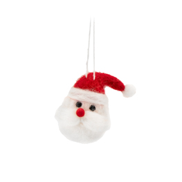 Mini Santa Felt Decoration