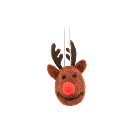 Mini Rudolph Felt Decoration