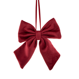 Small Bow Velvet Decoration