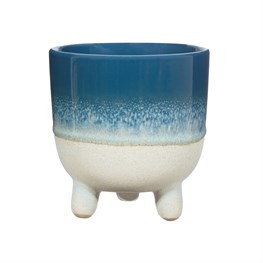Mojave Blue Large Planter on Legs
