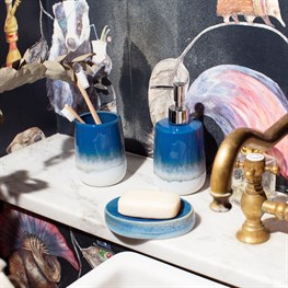Mojave Glaze Blue Soap Dispenser