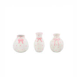 Bow Mini Vases - Assorted