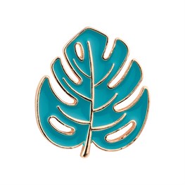 Cheese Plant Leaf Enamel Pin Fashion Accessory