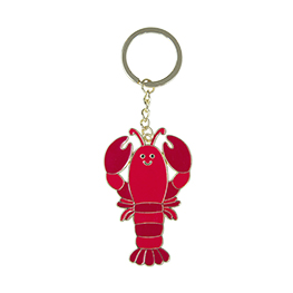 Lobster Enamel Keyring