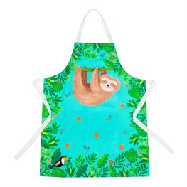 Sloth and Friends Kid's Apron