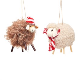 Sheep Felt Decorations - Assorted