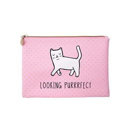 Cutie Cat Looking Puurfect Pouch