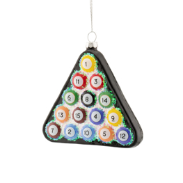 Pool Balls Shaped Bauble