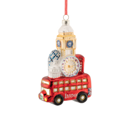 London Skyline Shaped Bauble