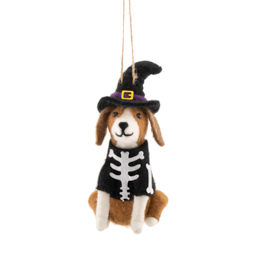 Halloween Dog Felt Decoration