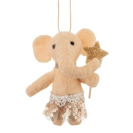 Magic Elephant Hanging Felt Decoration