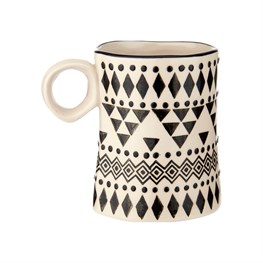 Scandi Boho Geo Wobbly Mug