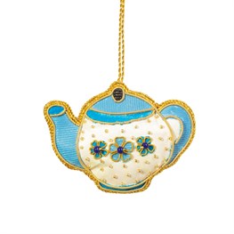 Teapot Zari Embroidery Decoration