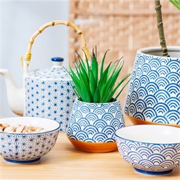 Blue Wave Planter Large
