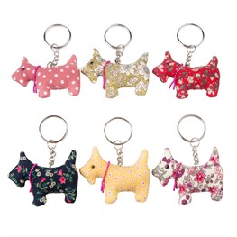 Scotch Scottie Keyring Assorted