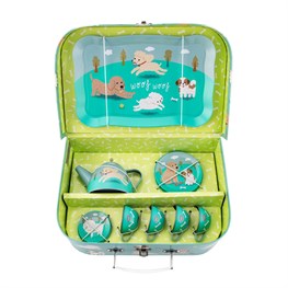 Puppy Dog Playtime Picnic Box Tea Set