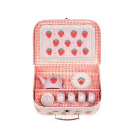 Strawberry Kids' Tea Set