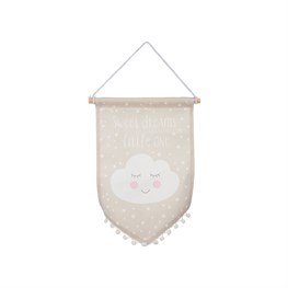 Sweet Dreams Banner Flag with Pom Pom