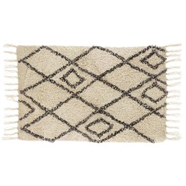 Berber Style Diamonds Tufted Rug