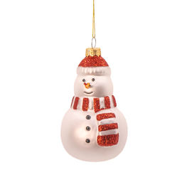 Snowman Shaped Bauble