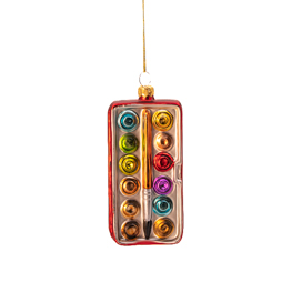 Paint Box Shaped Bauble