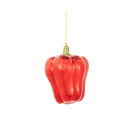 Red Pepper Shaped Bauble