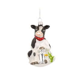 Dairy Cow Shaped Bauble