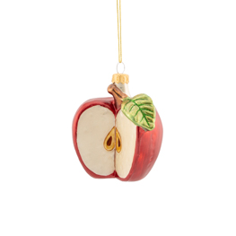 Red Apple Shaped Bauble