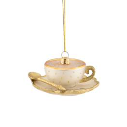 Teacup & Saucer Shaped Bauble