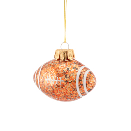 American Football Shaped Bauble