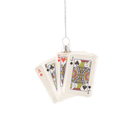 Playing Cards Shaped Bauble