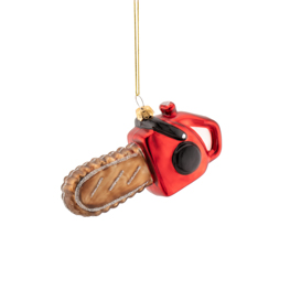 Chain Saw Shaped Bauble