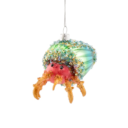 Hermit Crab Shaped Bauble