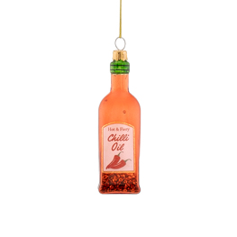 Chilli Oil Shaped Bauble
