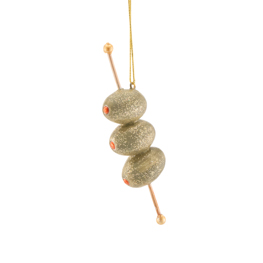 Olives on a Stick Shaped Bauble