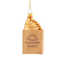 Cornish Pasty Shaped Bauble
