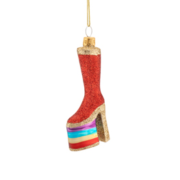 Platform Boot Shaped Bauble
