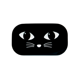 Black Cat Mini Travel Case